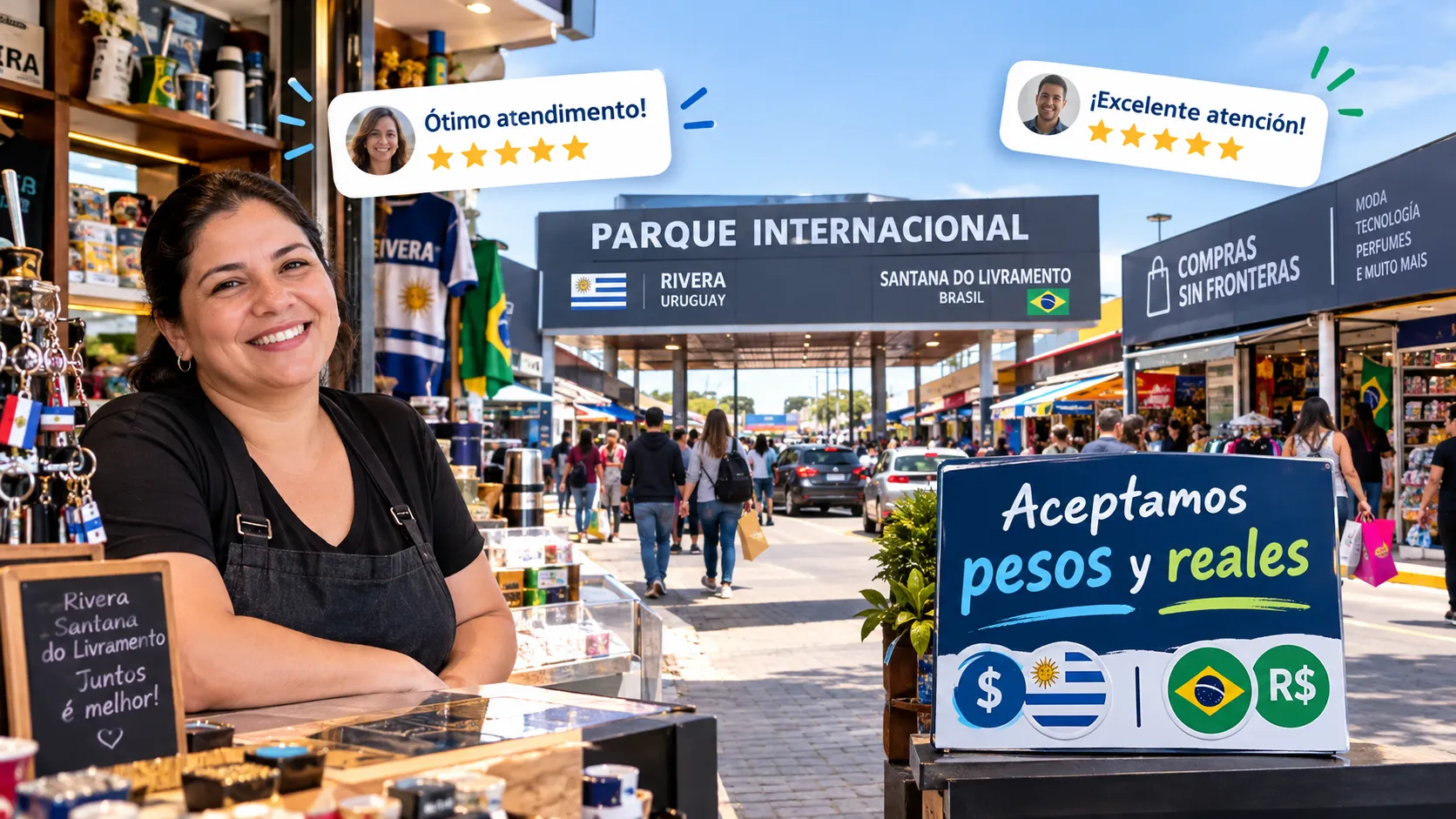 Cómo conseguir clientes brasileños y uruguayos desde Rivera